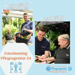 Fotoshooting bei der Pflegeagentur 24: Auf die Plätze, fertig, LACHEN! 2