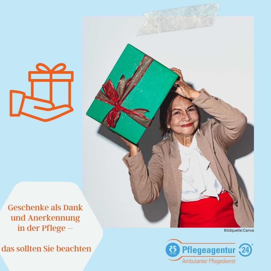 Umgang mit Geschenken in der Pflege