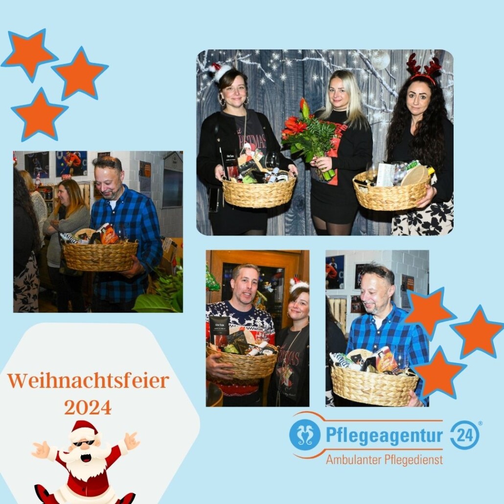 Weihnachtsgeschenke Herr Jahrke und Herr Thein