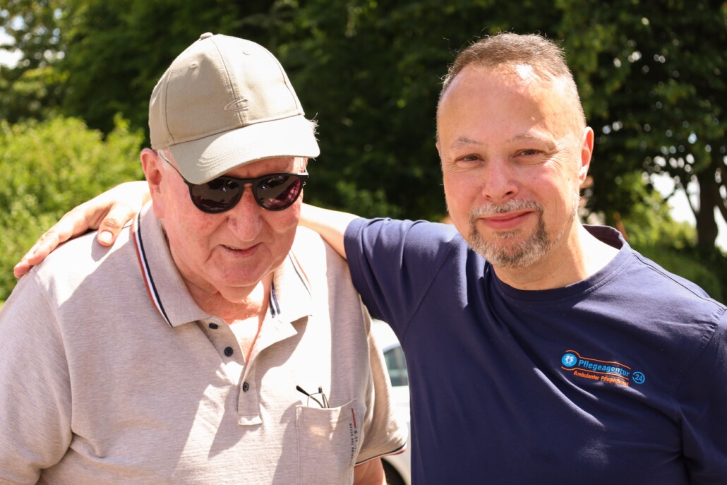 sommerfest-geschaeftsfuehrer Geschäftsführung Jahrke auf dem Sommerfest