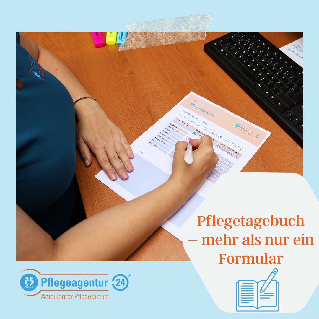 Pflegetagebuch der Pflegeagentur 24
