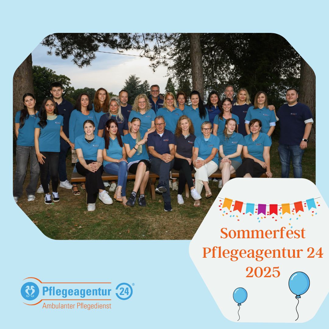 Sommerfest 2025 der Pflegeagentur 24