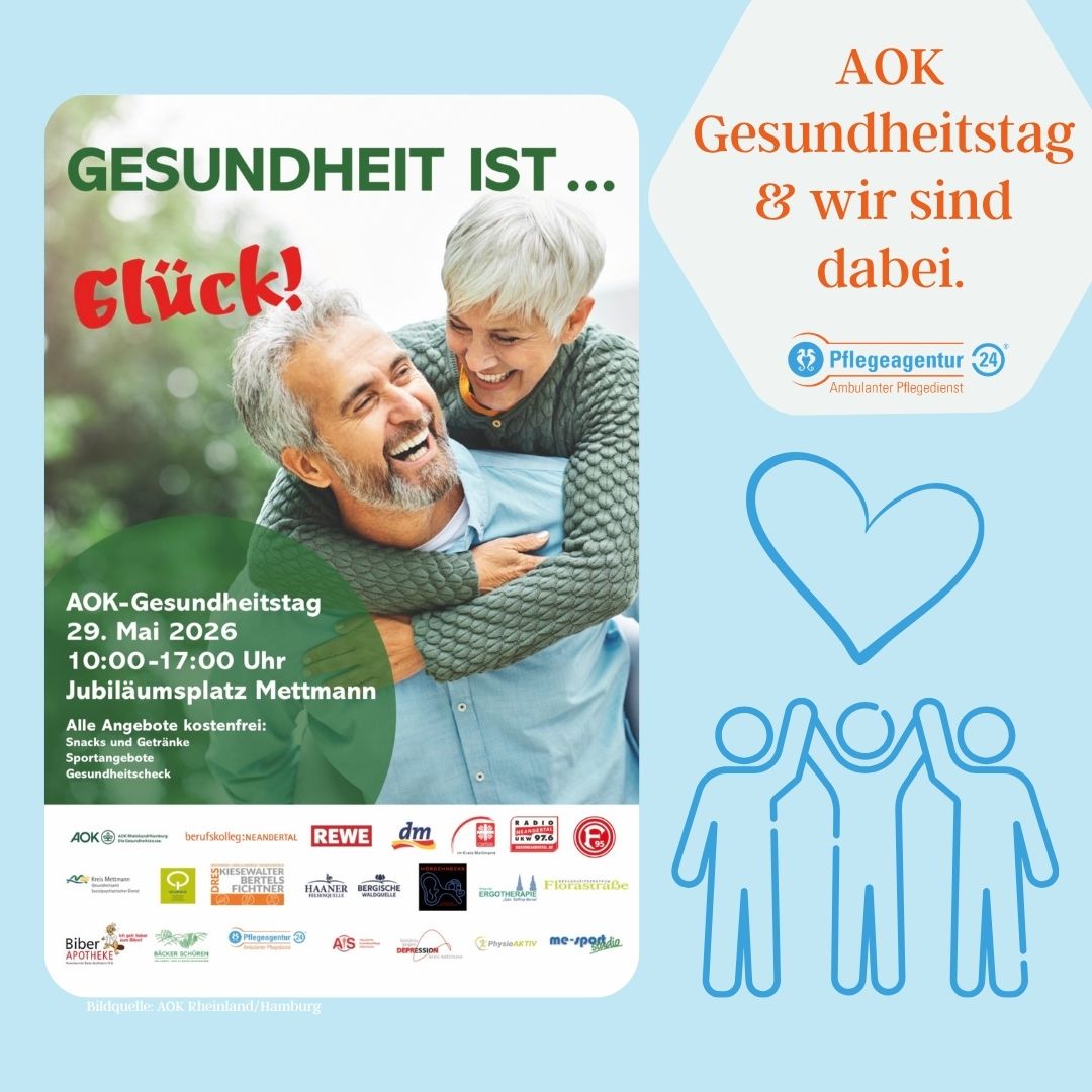 AOK Gesundheitstag in Mettmann – Wir sind dabei! 1 Gesundheitstag AOK in Mettmann